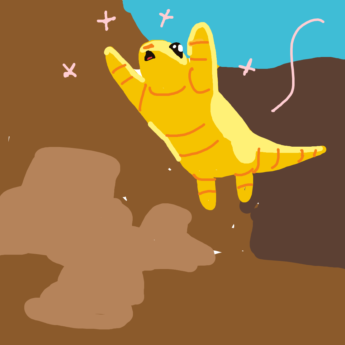 karpngull's drawing of Sandshrew — Pokémon sketch on Sketchdex