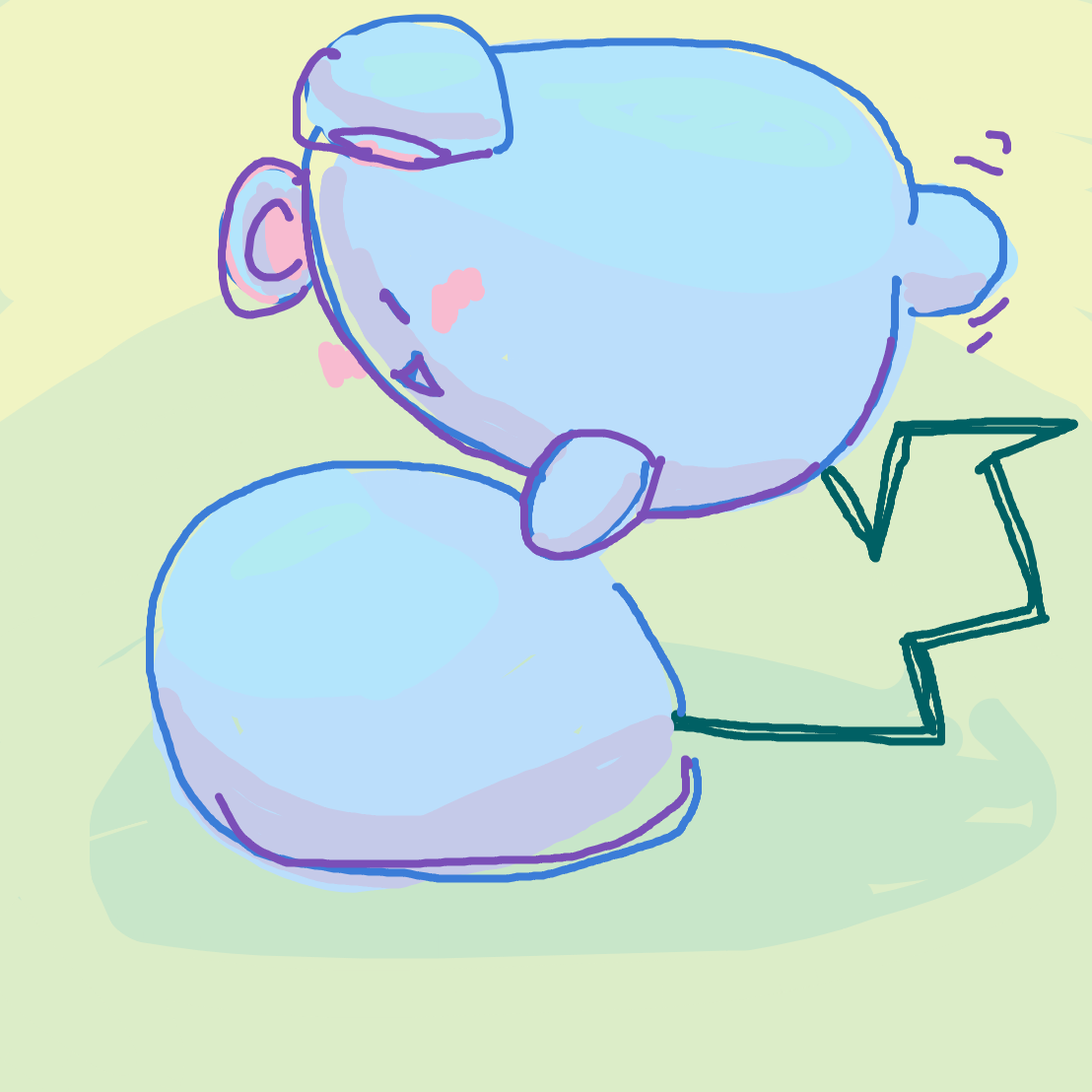 karpngull's drawing of Azurill — Pokémon sketch on Sketchdex