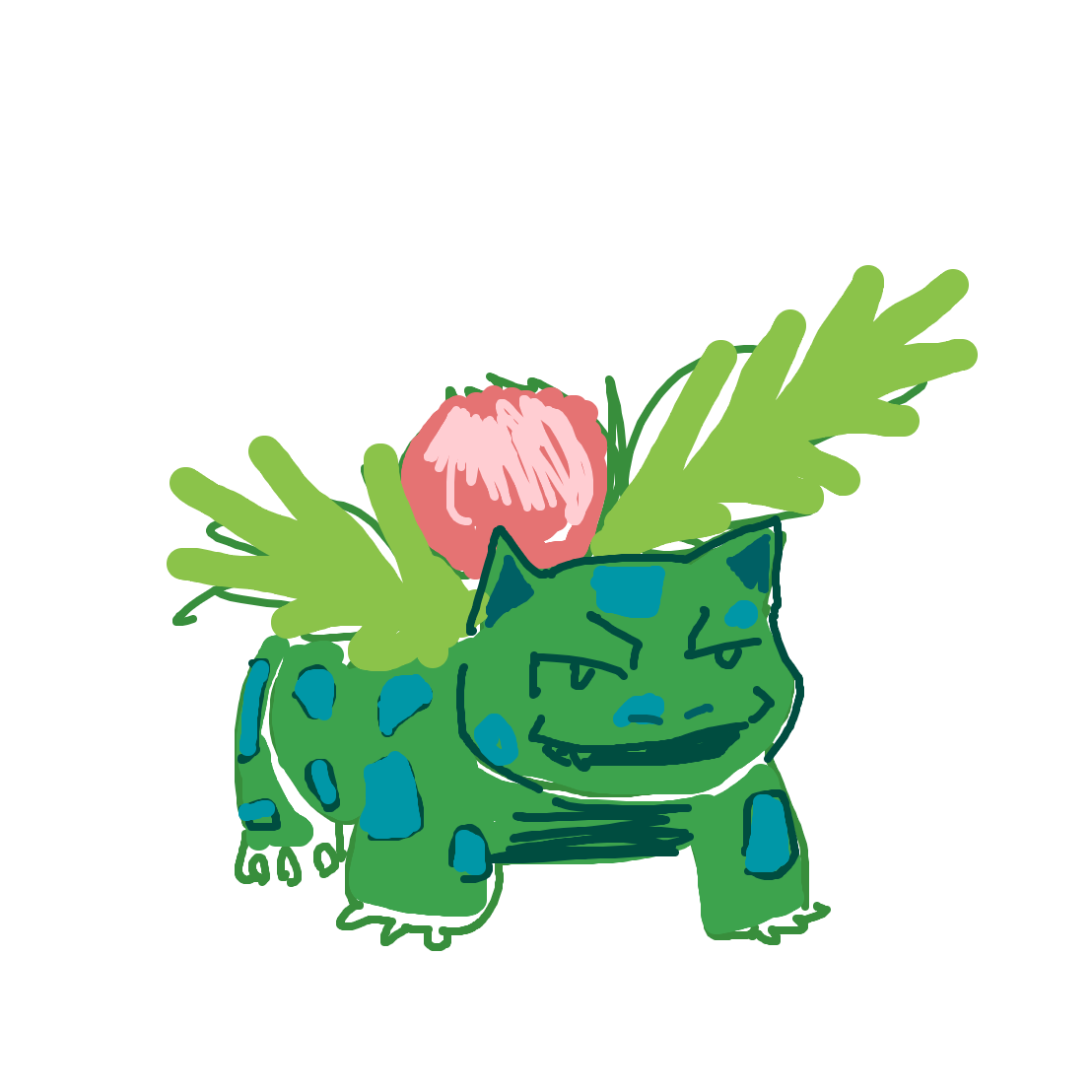 Ivysaur drawing