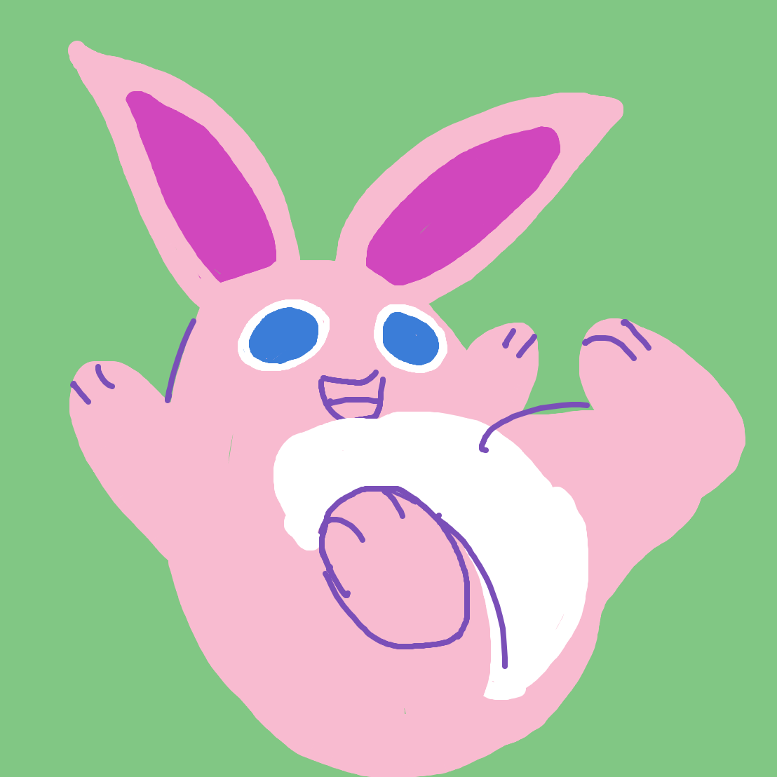 Wigglytuff drawing