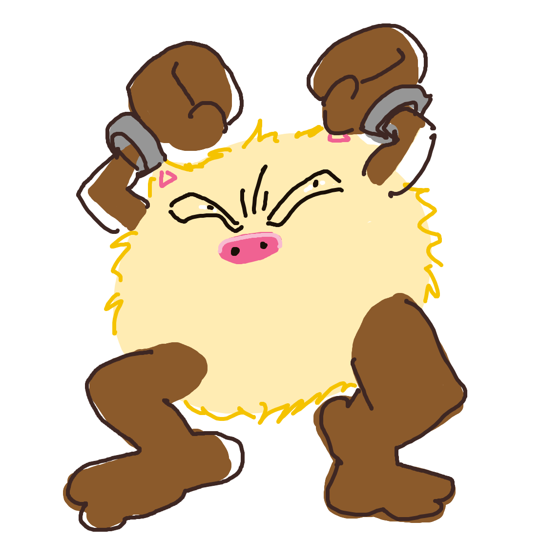 Primeape drawing