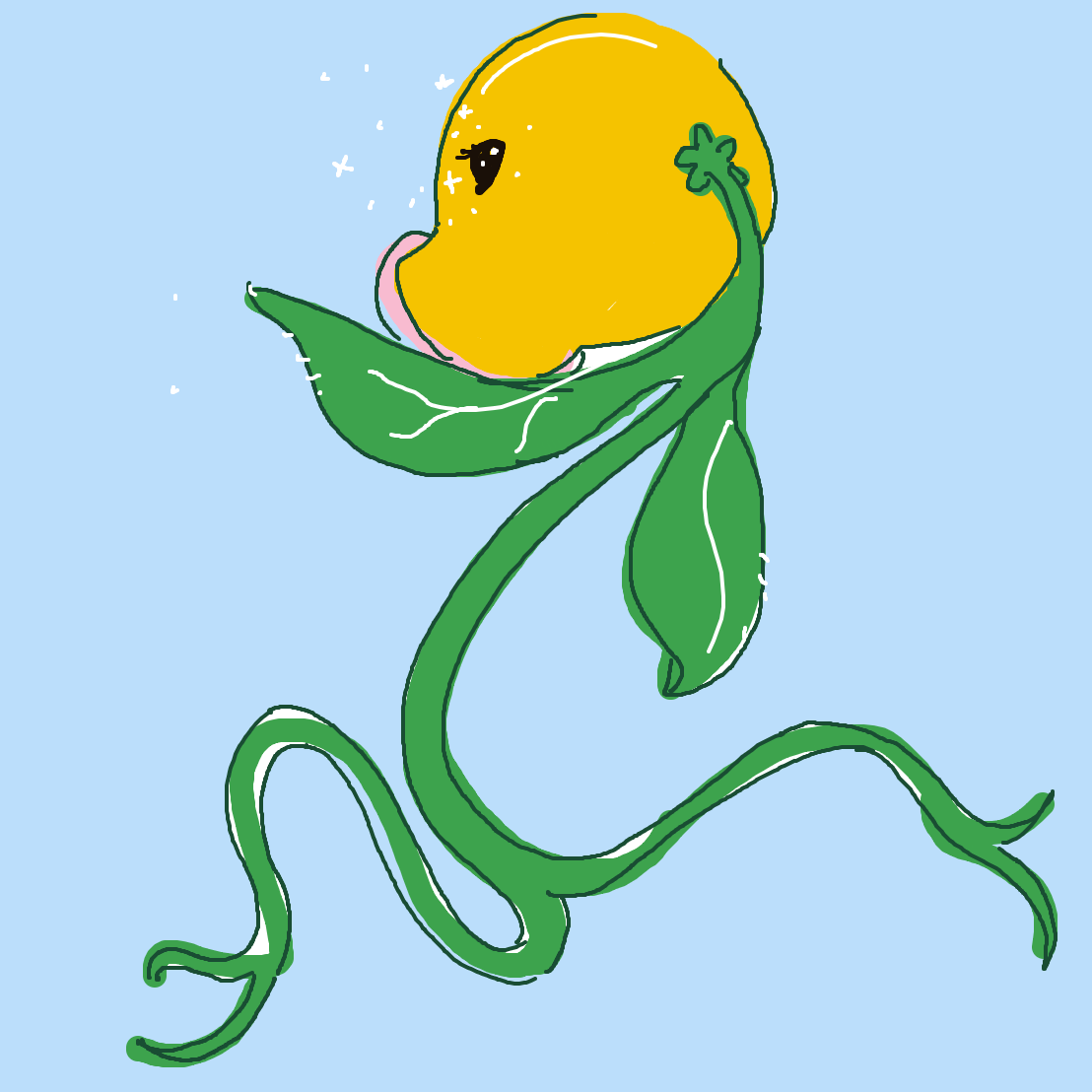Bellsprout drawing