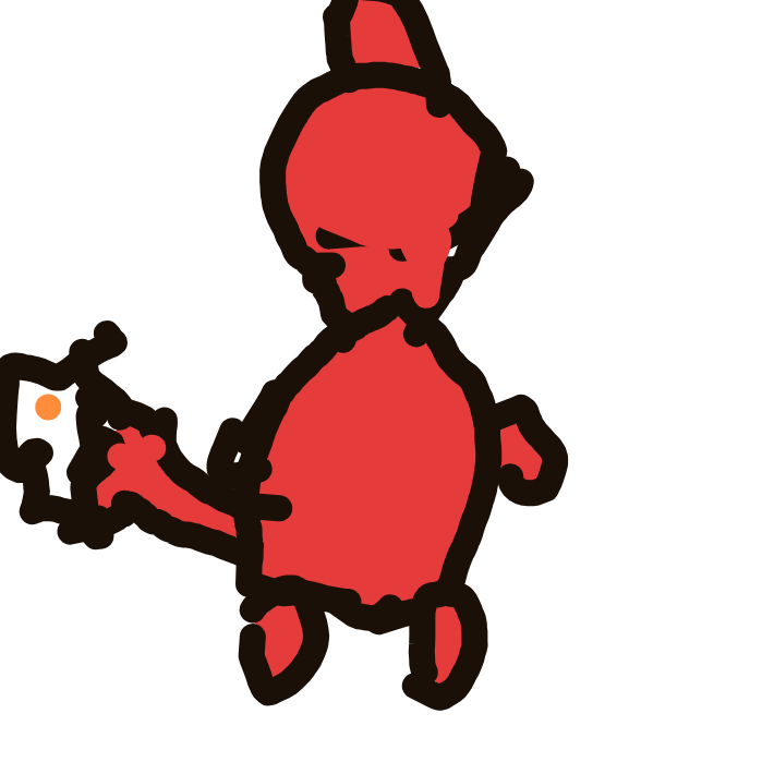 BlazingPikachu93's drawing of Charmeleon — Pokémon sketch on Sketchdex