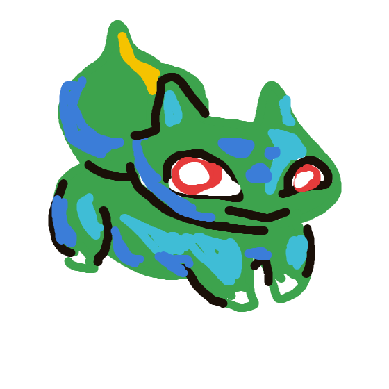 AmberMoltres259's drawing of Bulbasaur — Pokémon sketch on Sketchdex