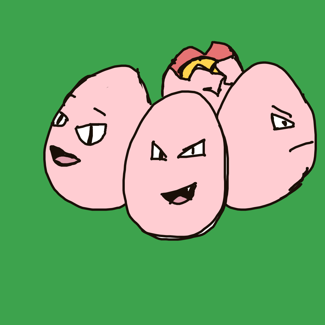 Exeggcute drawing