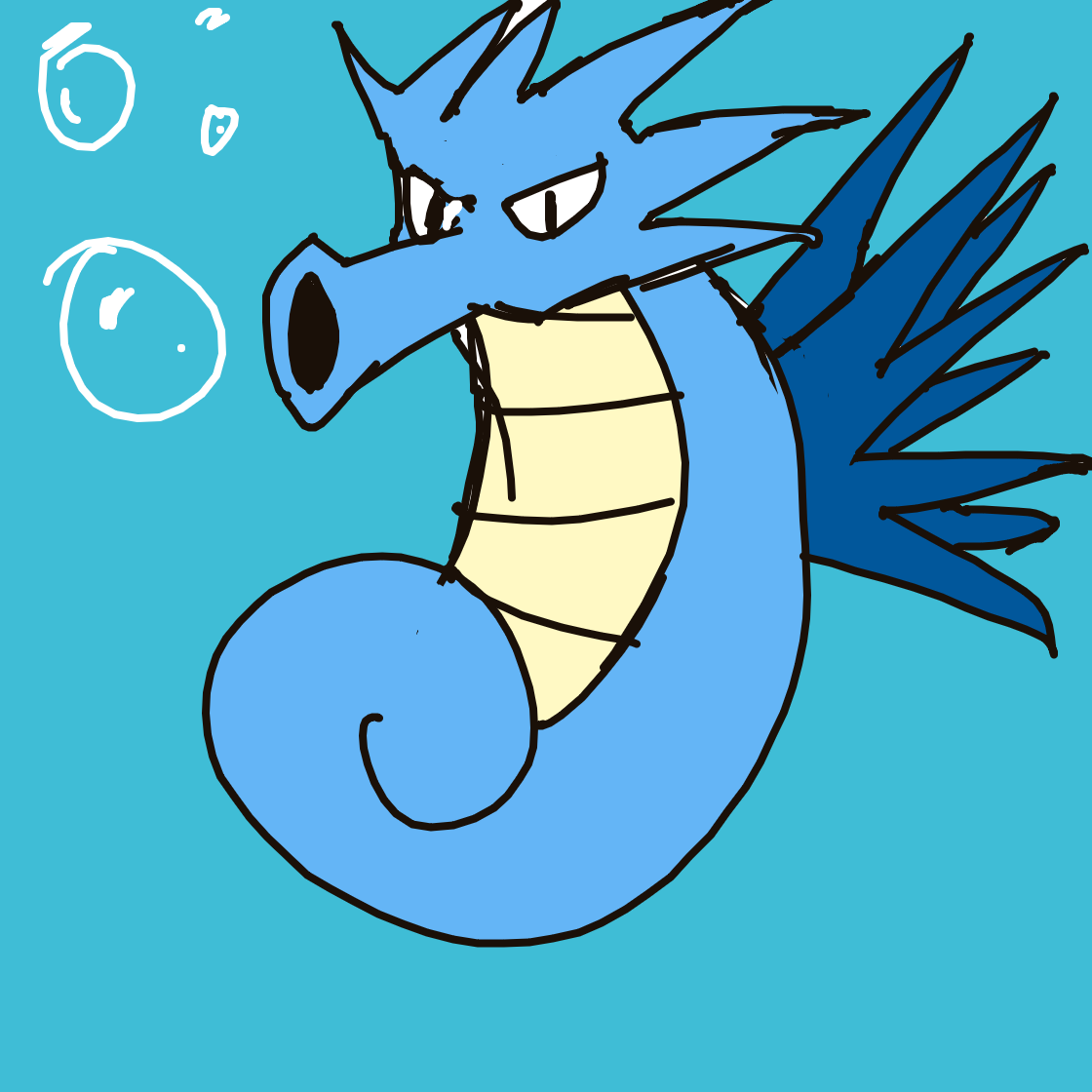 Seadra drawing