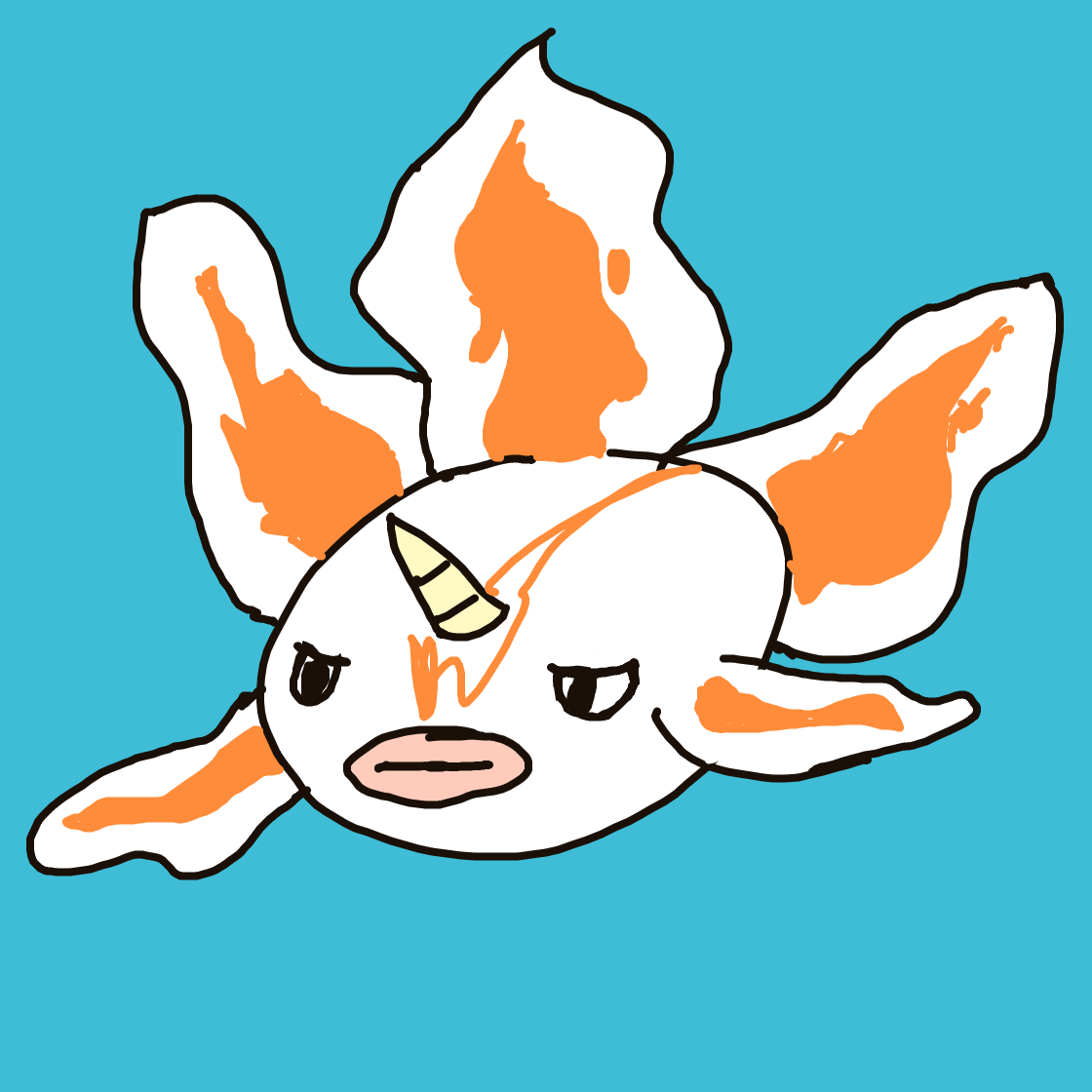 Goldeen drawing