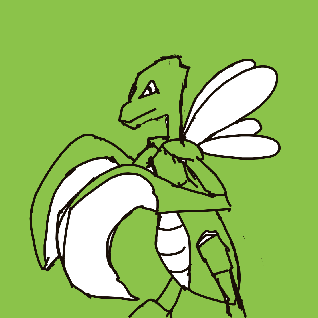 Scyther drawing