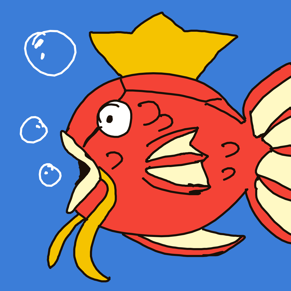 Magikarp drawing