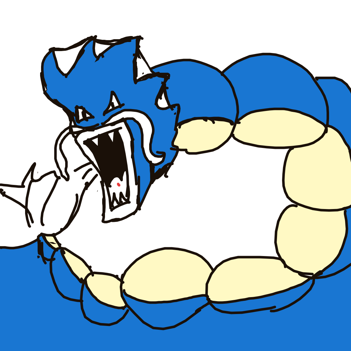 Gyarados drawing