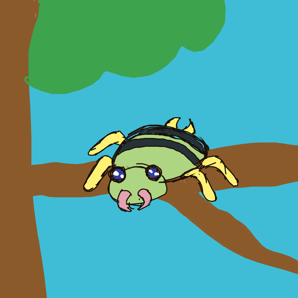 TLLanghamArt's drawing of Spinarak — Pokémon sketch on Sketchdex