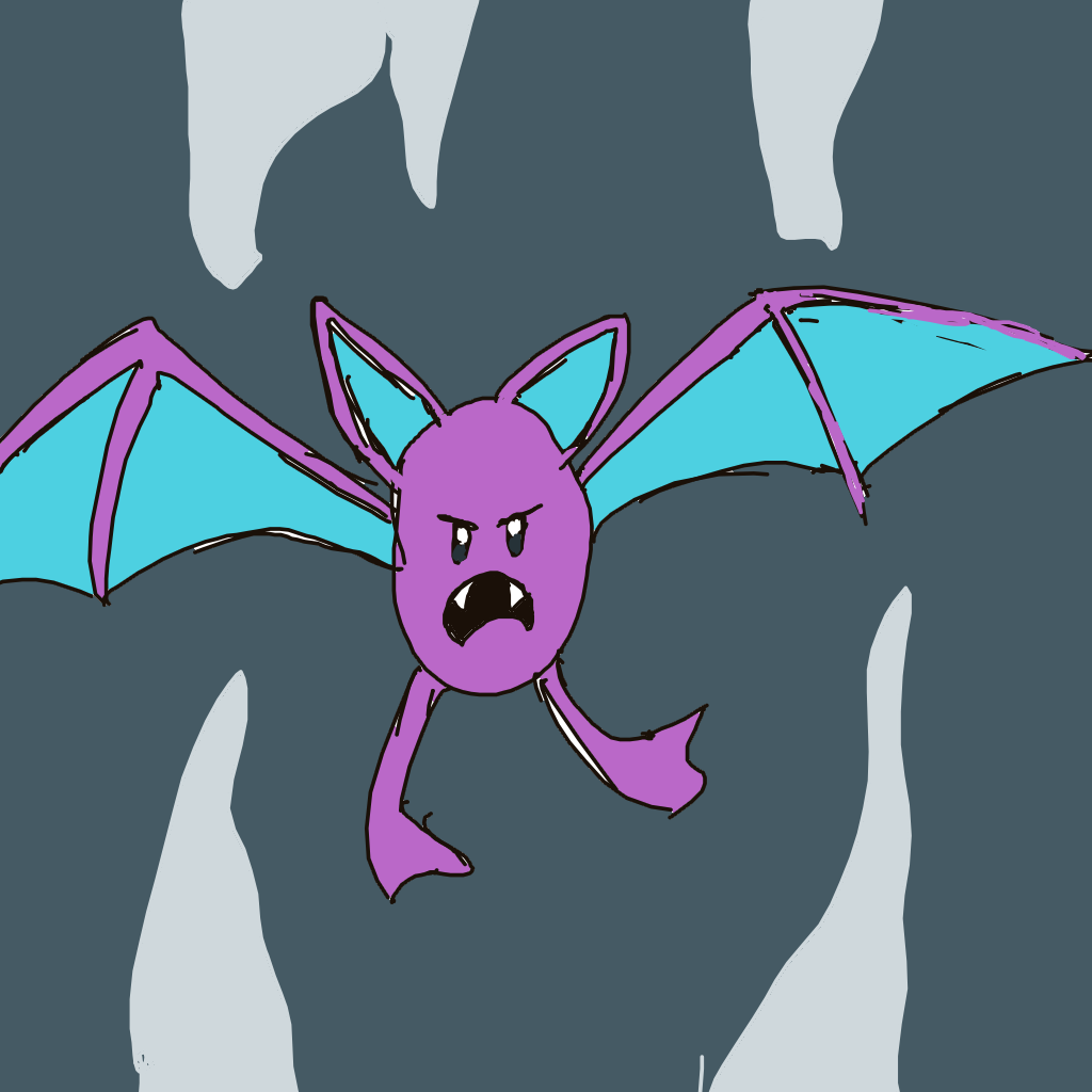 TLLanghamArt's drawing of Crobat — Pokémon sketch on Sketchdex