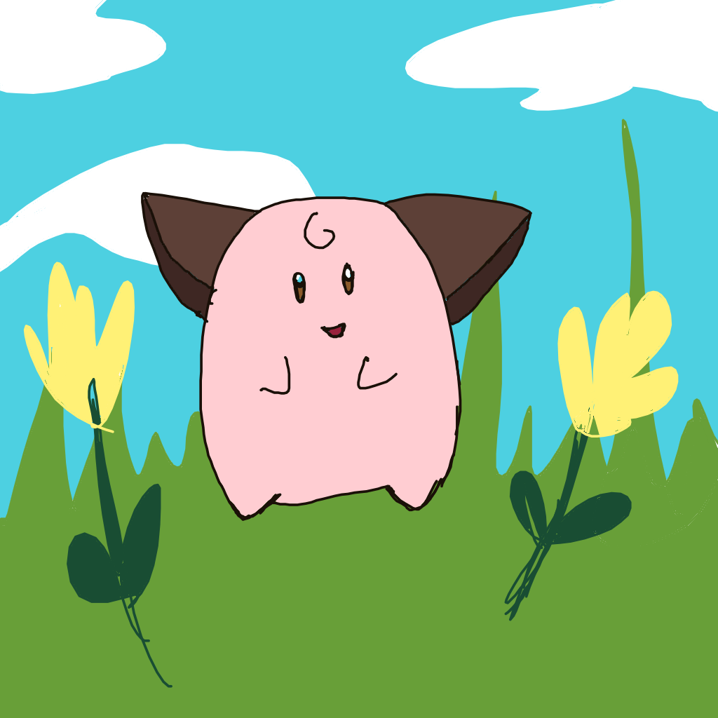 TLLanghamArt's drawing of Cleffa — Pokémon sketch on Sketchdex