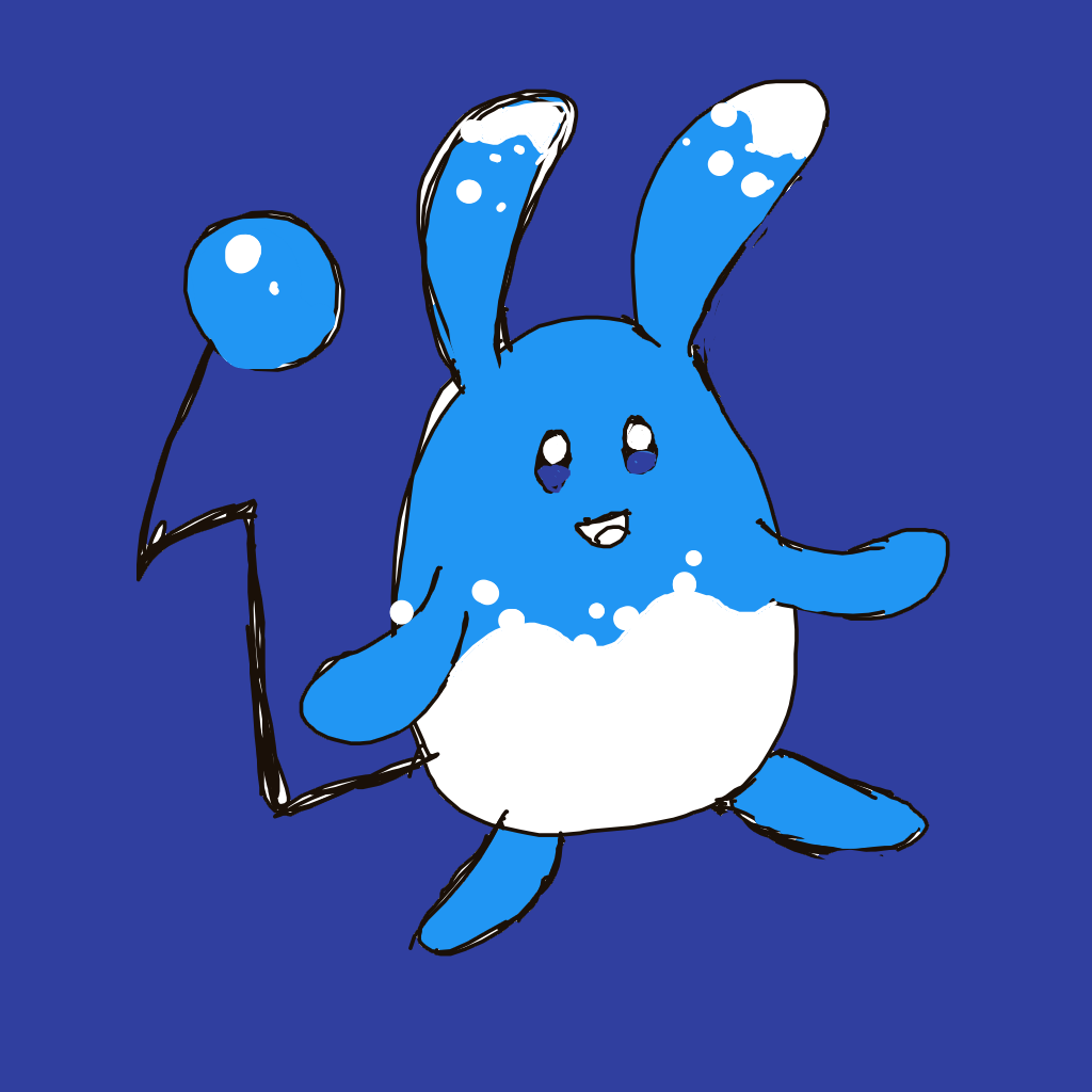 TLLanghamArt's drawing of Azumarill — Pokémon sketch on Sketchdex
