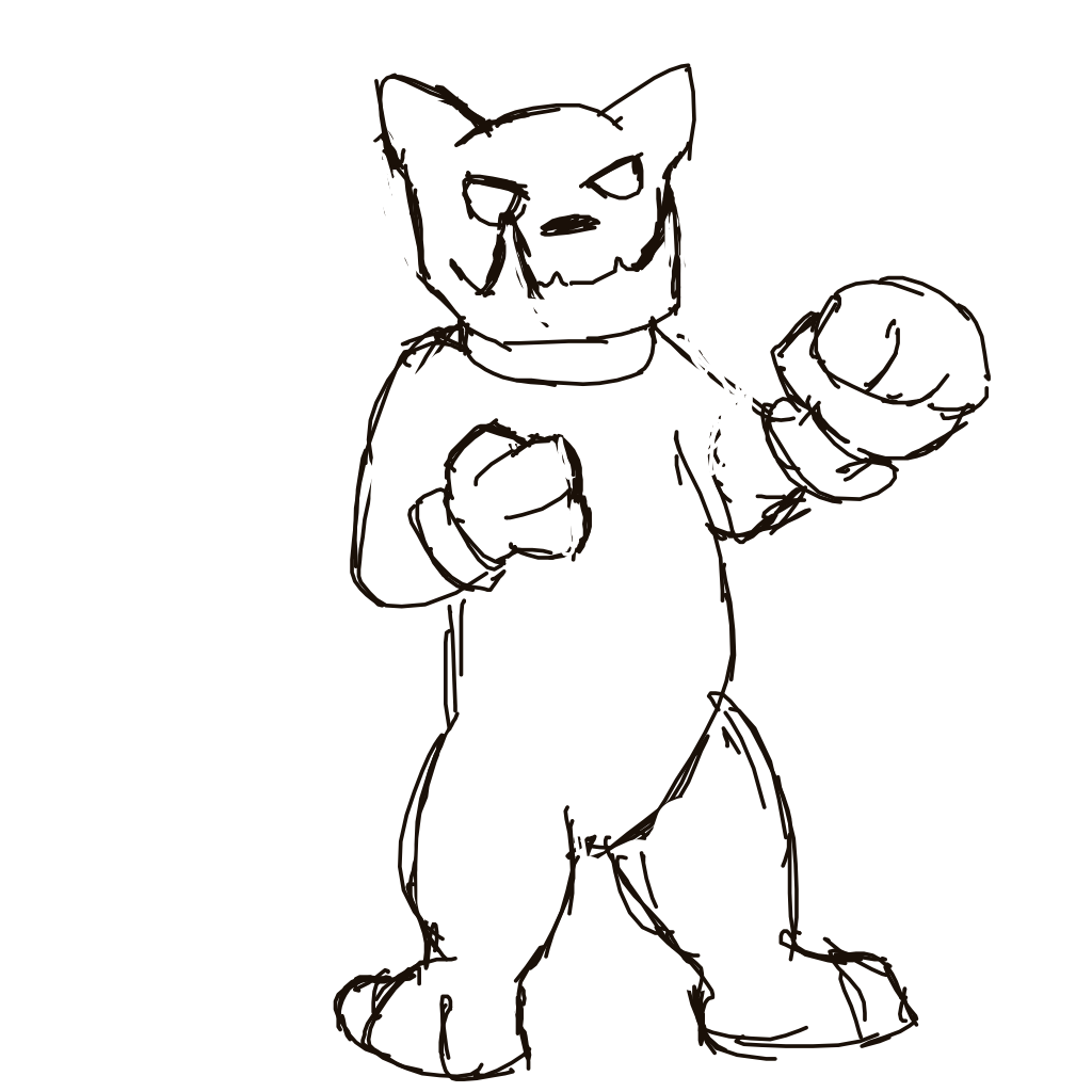 TLLanghamArt's drawing of Granbull — Pokémon sketch on Sketchdex