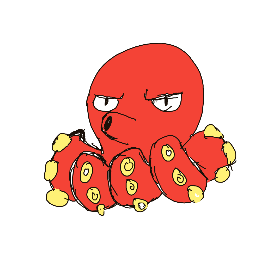 TLLanghamArt's drawing of Octillery — Pokémon sketch on Sketchdex