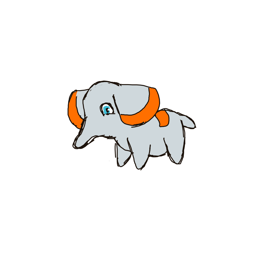 TLLanghamArt's drawing of Phanpy — Pokémon sketch on Sketchdex