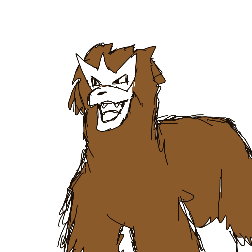 TLLanghamArt's drawing of Entei — Pokémon sketch on Sketchdex