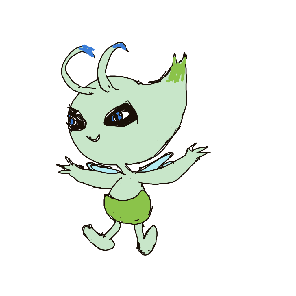 TLLanghamArt's drawing of Celebi — Pokémon sketch on Sketchdex