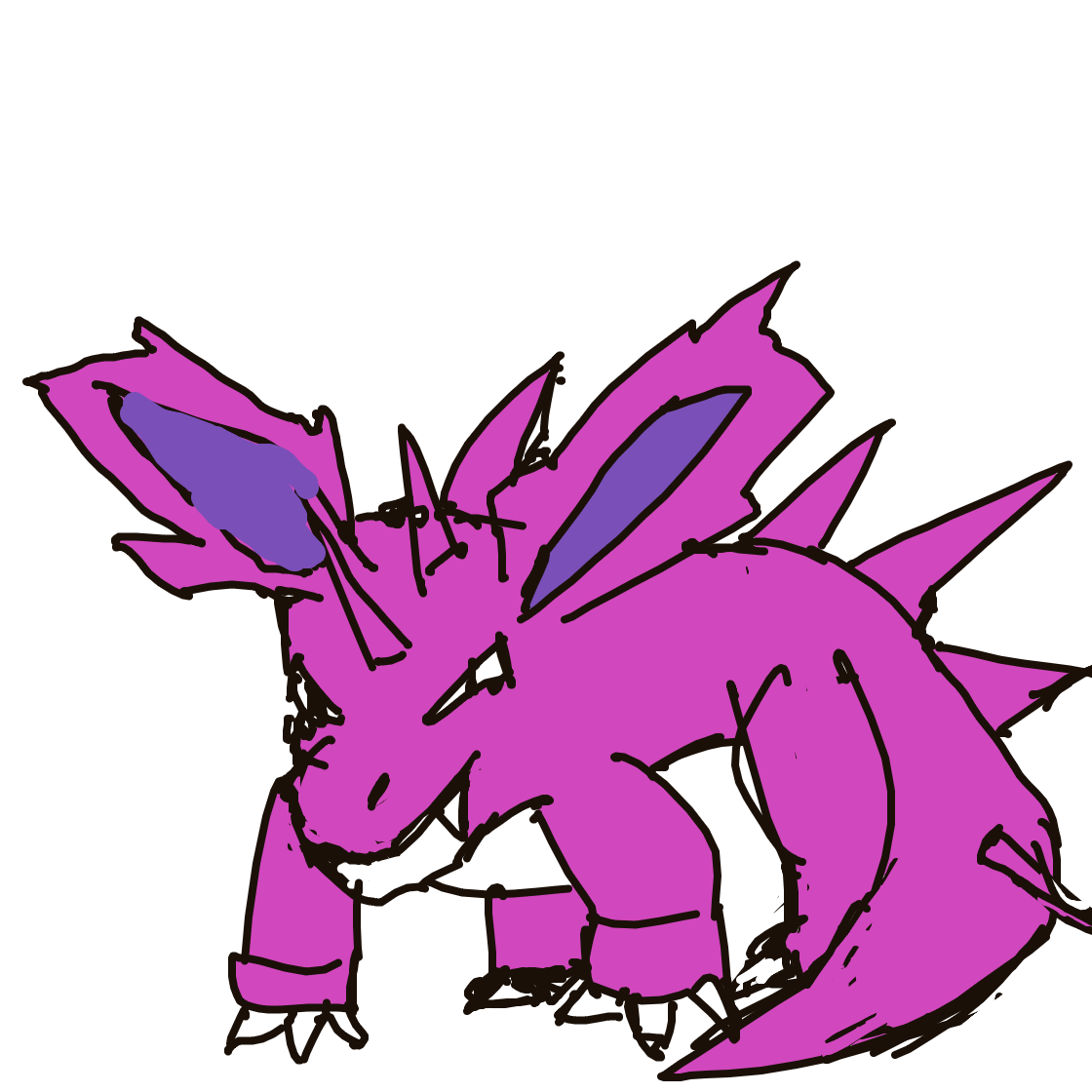 Nidorino drawing