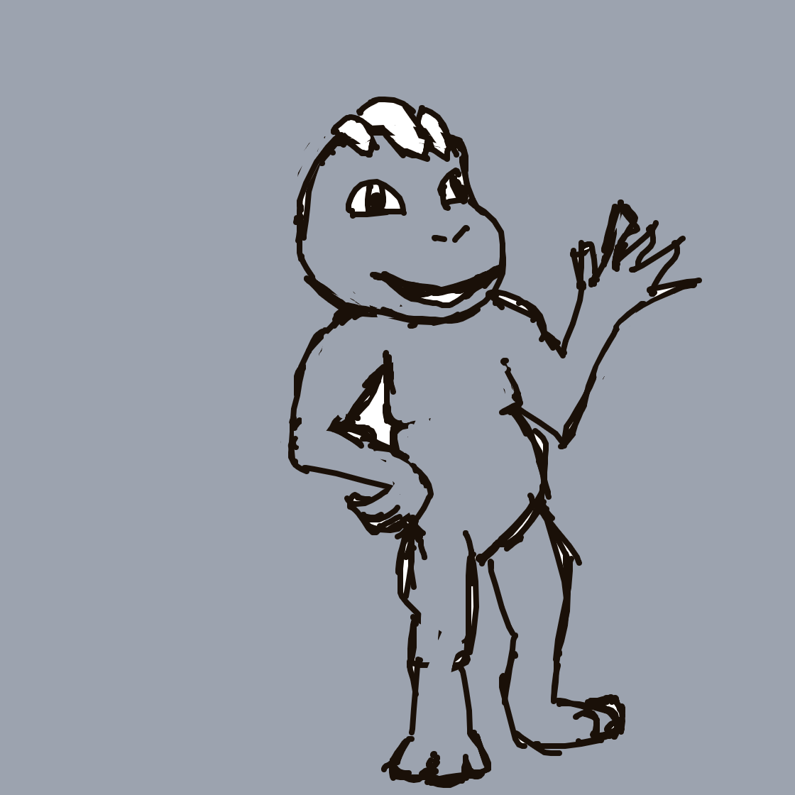 Machop drawing