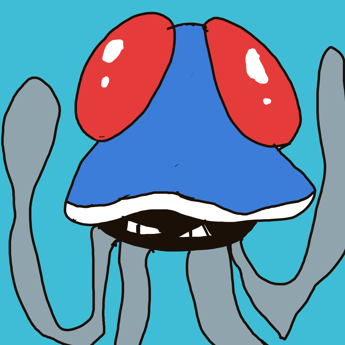 Tentacruel drawing