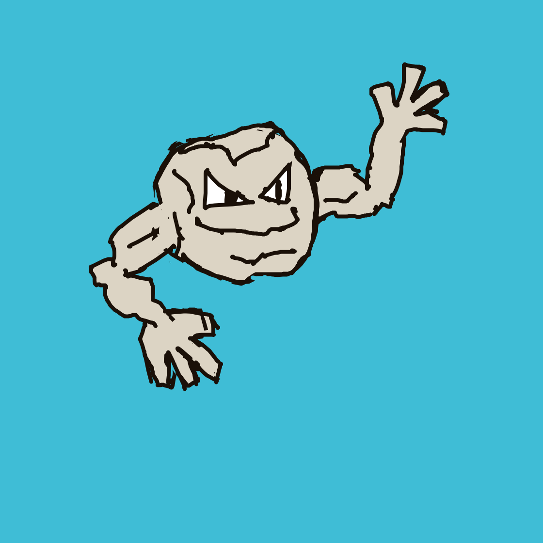 Geodude drawing
