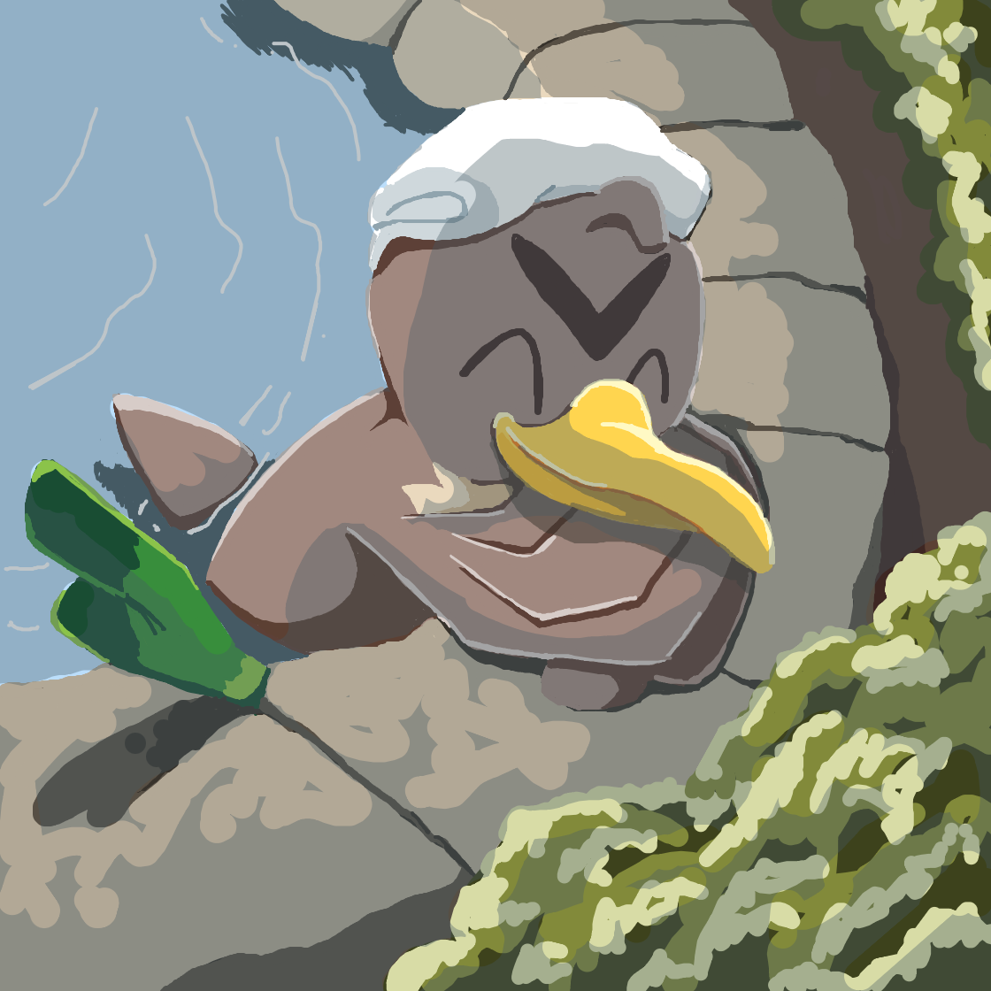 TLLanghamArt's drawing of Farfetchd — Pokémon fan art on Sketchdex