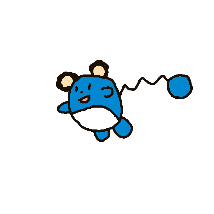 DittoLuvah326's drawing of Marill — Pokémon sketch on Sketchdex