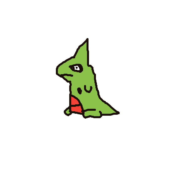 DittoLuvah326's drawing of Larvitar — Pokémon sketch on Sketchdex