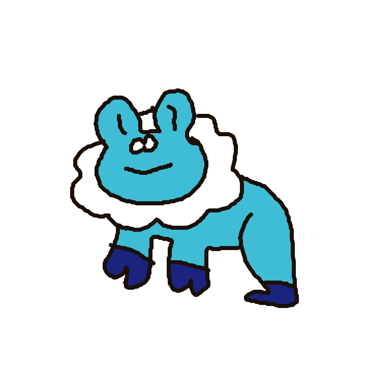 DittoLuvah326's drawing of Froakie — Pokémon sketch on Sketchdex