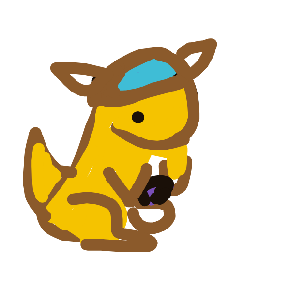 Uhhhhhhhyes's drawing of Kangaskhan — Pokémon sketch on Sketchdex