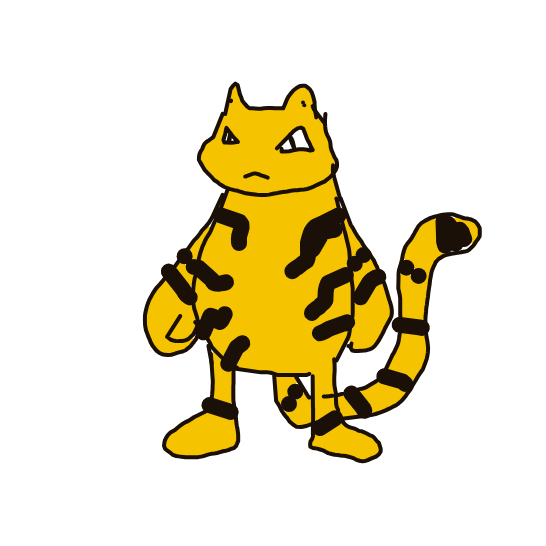 Eebit's drawing of Electabuzz — Pokémon sketch on Sketchdex