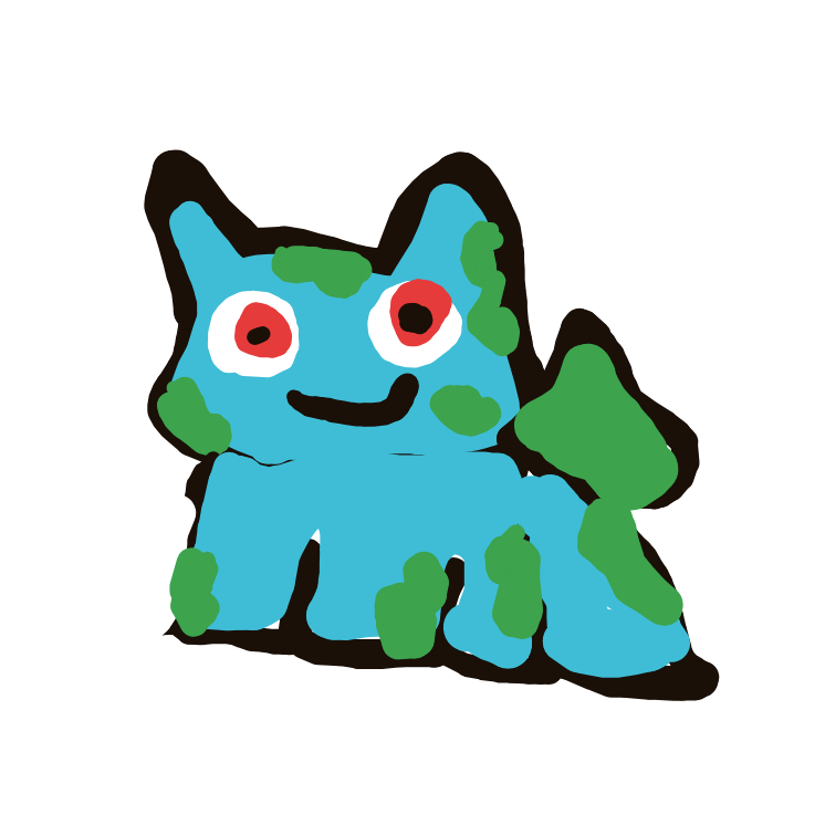 StealthStarmie580's drawing of Bulbasaur — Pokémon sketch on Sketchdex