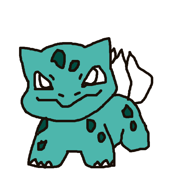 QuantumDitto983's drawing of Bulbasaur — Pokémon sketch on Sketchdex