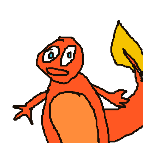 kazzeroo's drawing of Charmander — Pokémon sketch on Sketchdex