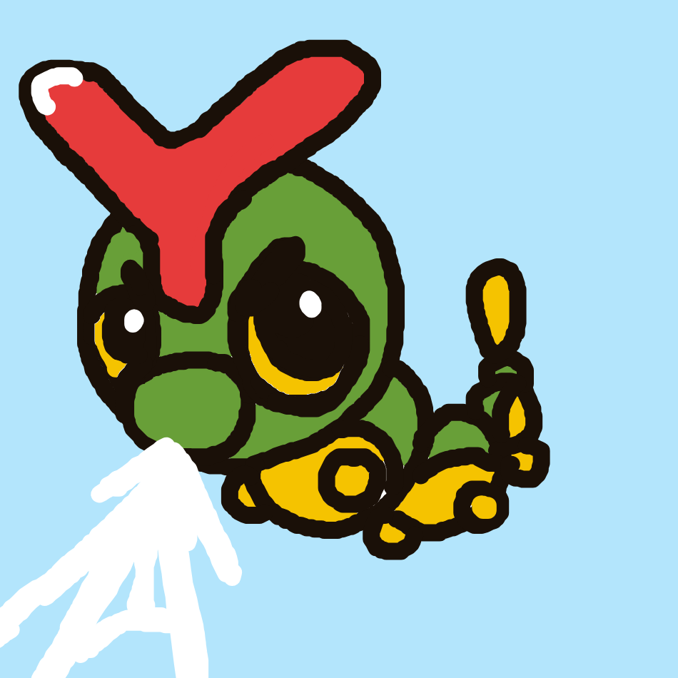 StarryCalamari's drawing of Caterpie — Pokémon sketch on Sketchdex