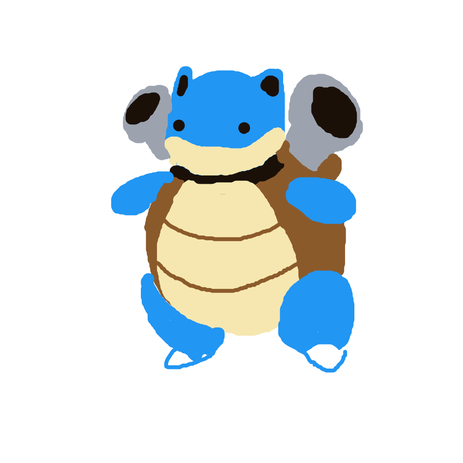 Blastoise drawing
