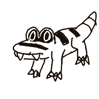 dorkitdoo's drawing of Sandile — Pokémon sketch on Sketchdex