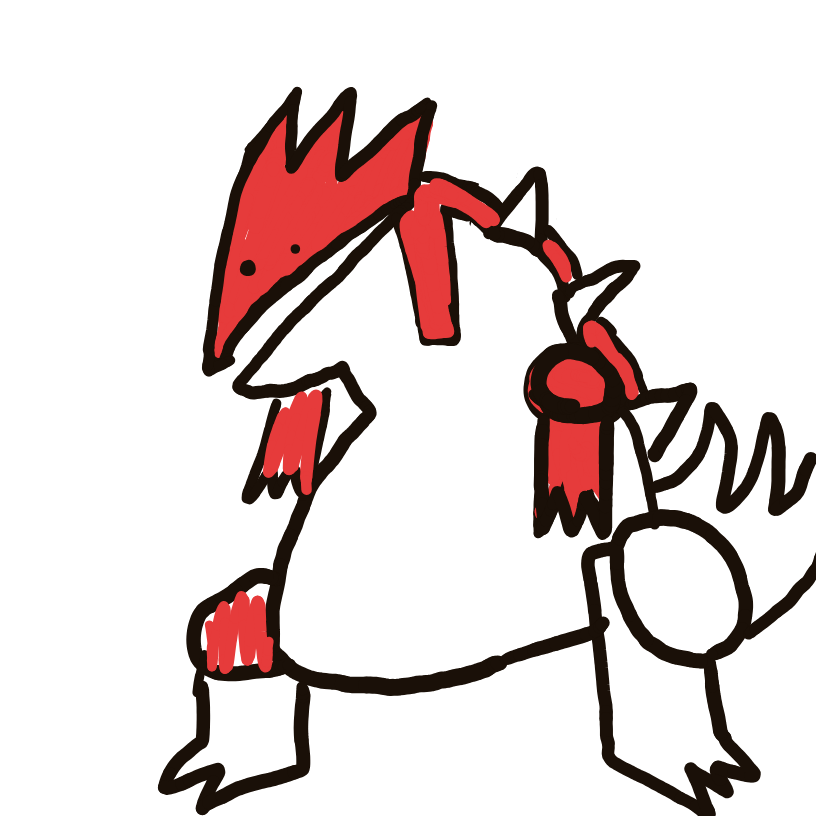LuckyVaporeon13's drawing of Groudon — Pokémon sketch on Sketchdex