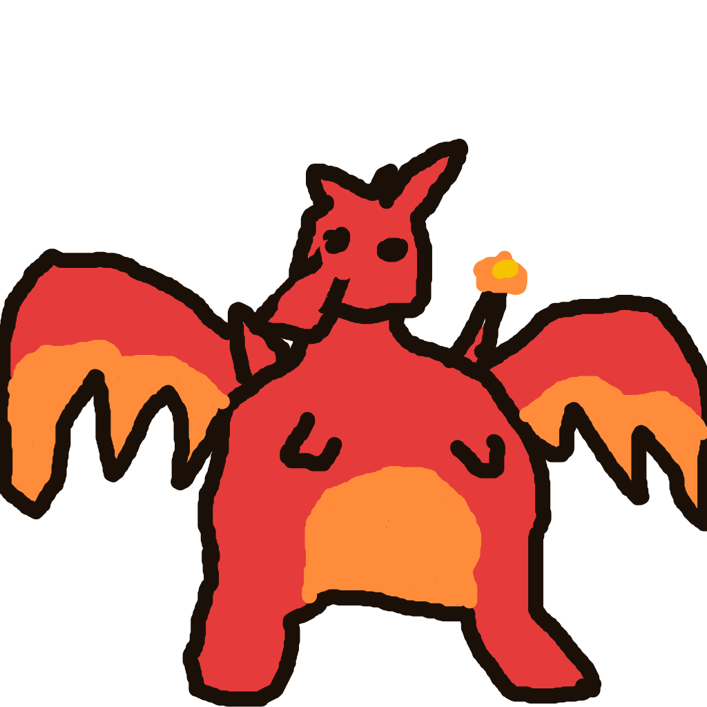 PsychicArcanine880's drawing of Charizard — Pokémon sketch on Sketchdex