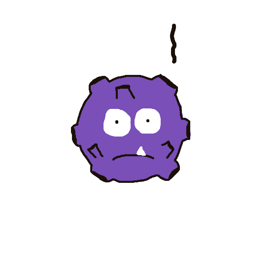 Koffing drawing
