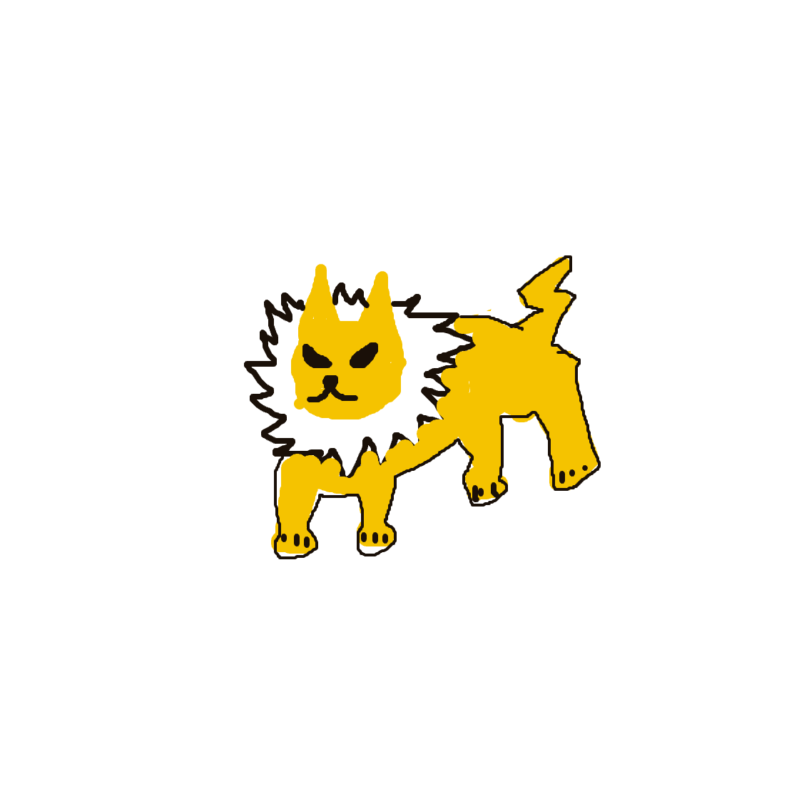 ShinyDitto951's drawing of Jolteon — Pokémon sketch on Sketchdex