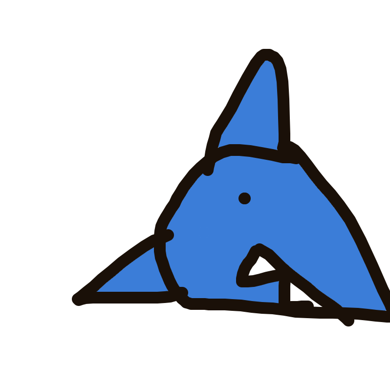 UltraMagneton435's drawing of Sharpedo — Pokémon sketch on Sketchdex