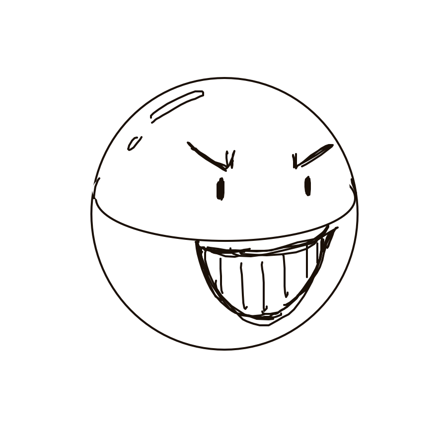 Kanjay's drawing of Electrode — Pokémon sketch on Sketchdex