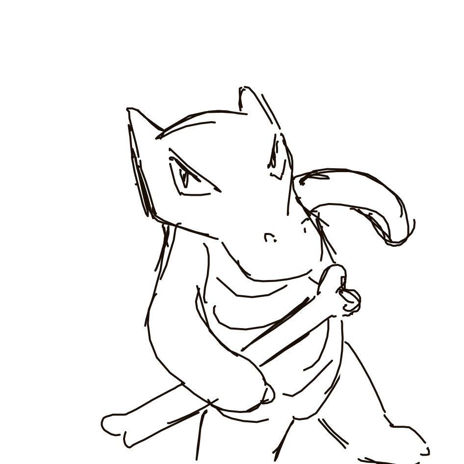 Kanjay's drawing of Marowak — Pokémon sketch on Sketchdex