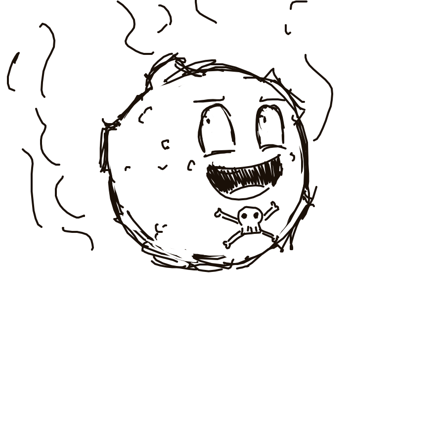 Kanjay's drawing of Koffing — Pokémon sketch on Sketchdex