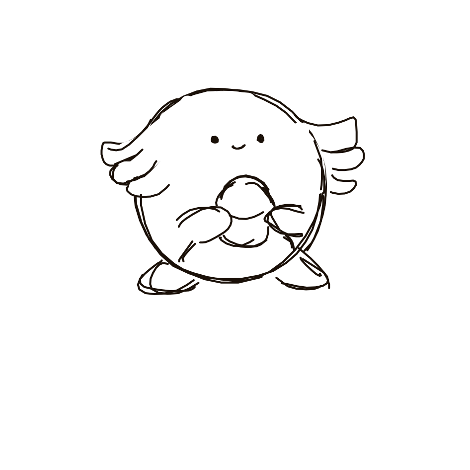 Kanjay's drawing of Chansey — Pokémon sketch on Sketchdex
