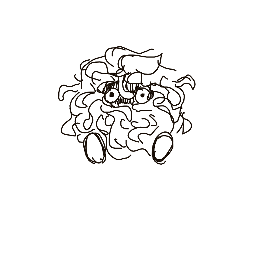 Kanjay's drawing of Tangela — Pokémon sketch on Sketchdex