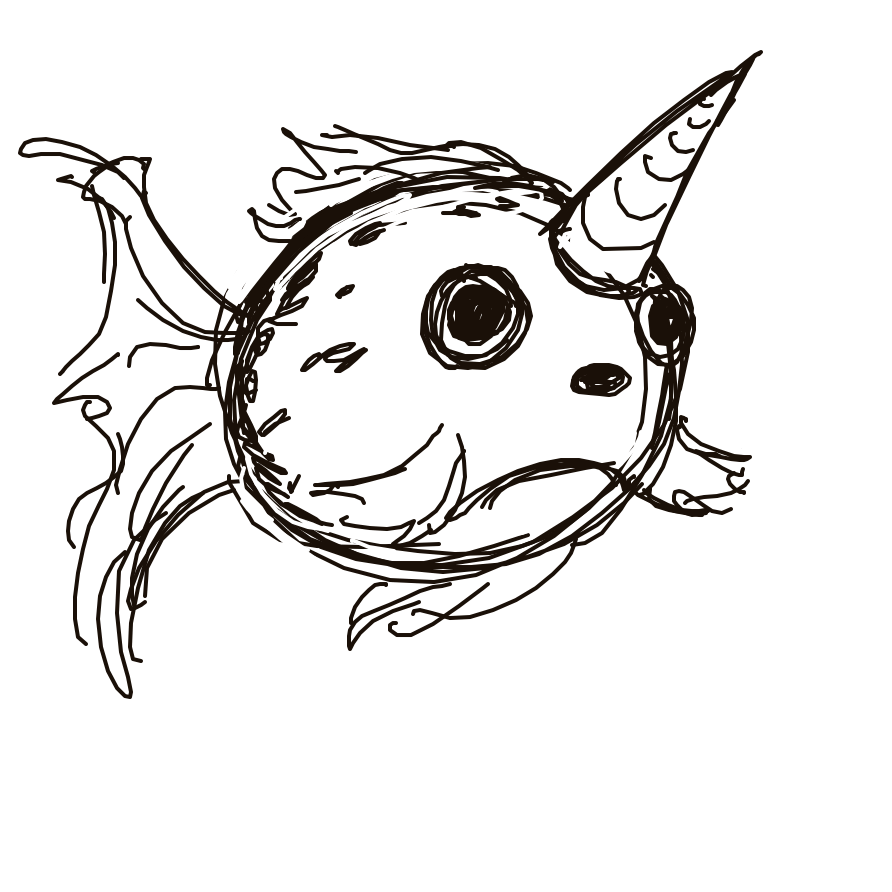 Kanjay's drawing of Seaking — Pokémon sketch on Sketchdex
